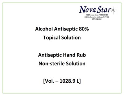 Front Label 1028.9 L (74590 100 02)